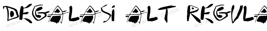 Degalasi Alt Regula字体转换